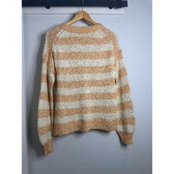 Madewell Women's Striped Crew Neck Sweater Pullover Casual Knitwear XS - Picture 4 of 6